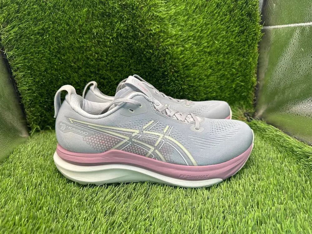 Asics Gel-Kayano 33 1012B939 Athletic Sneaker Women's 10 Gray Mesh Cushioned